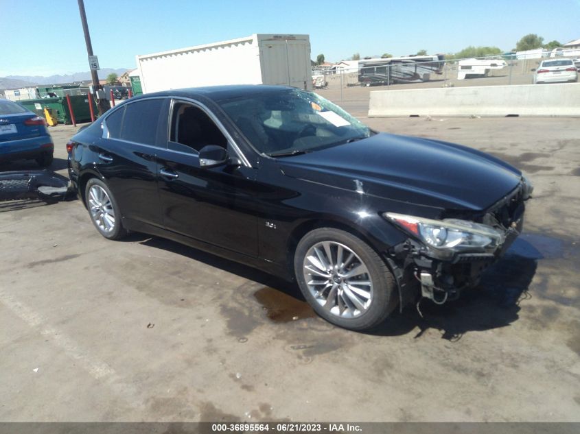 2018 INFINITI Q50 3.0T LUXE - JN1EV7AP7JM356468