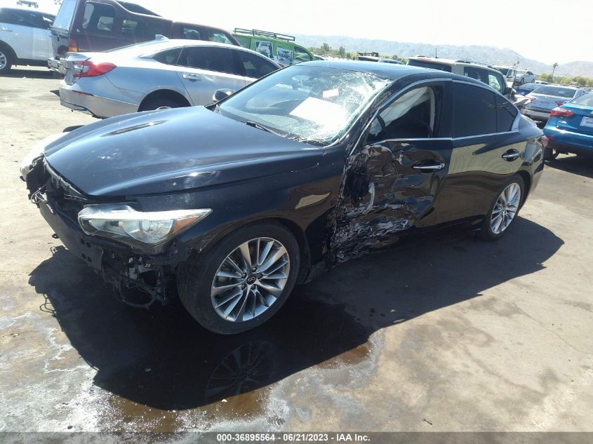 2018 INFINITI Q50 3.0T LUXE - JN1EV7AP7JM356468