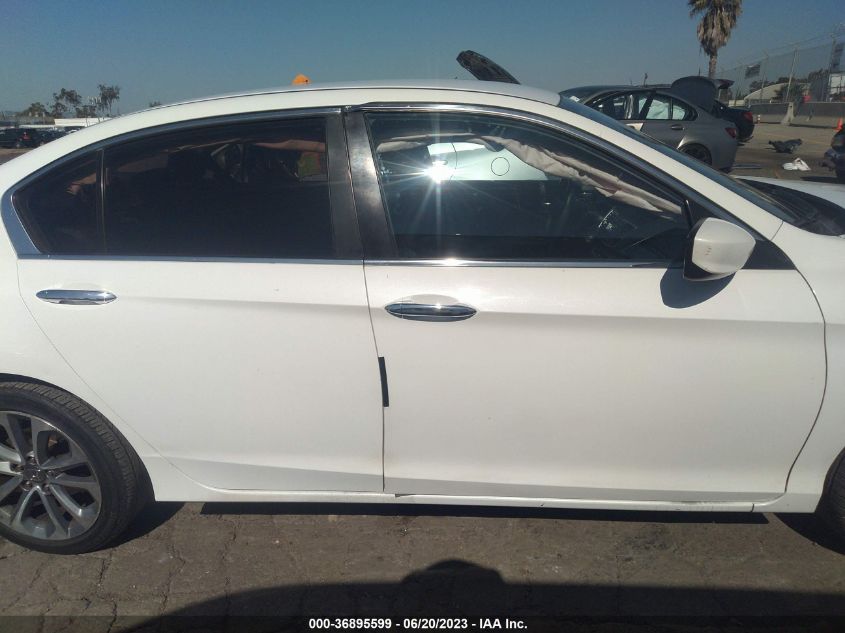 2015 HONDA ACCORD SEDAN SPORT - 1HGCR2F50FA145254