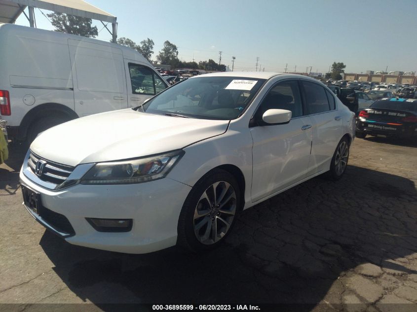 2015 HONDA ACCORD SEDAN SPORT - 1HGCR2F50FA145254
