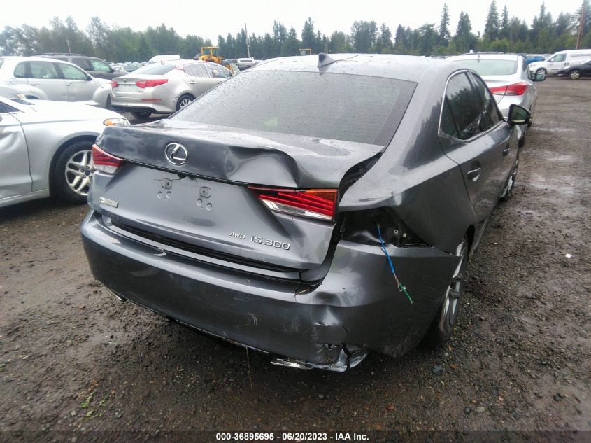 2019 LEXUS IS IS 300 - JTHC81D26K5038330