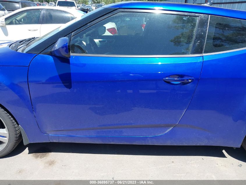 2013 HYUNDAI VELOSTER W/BLACK INT - KMHTC6AD1DU118920