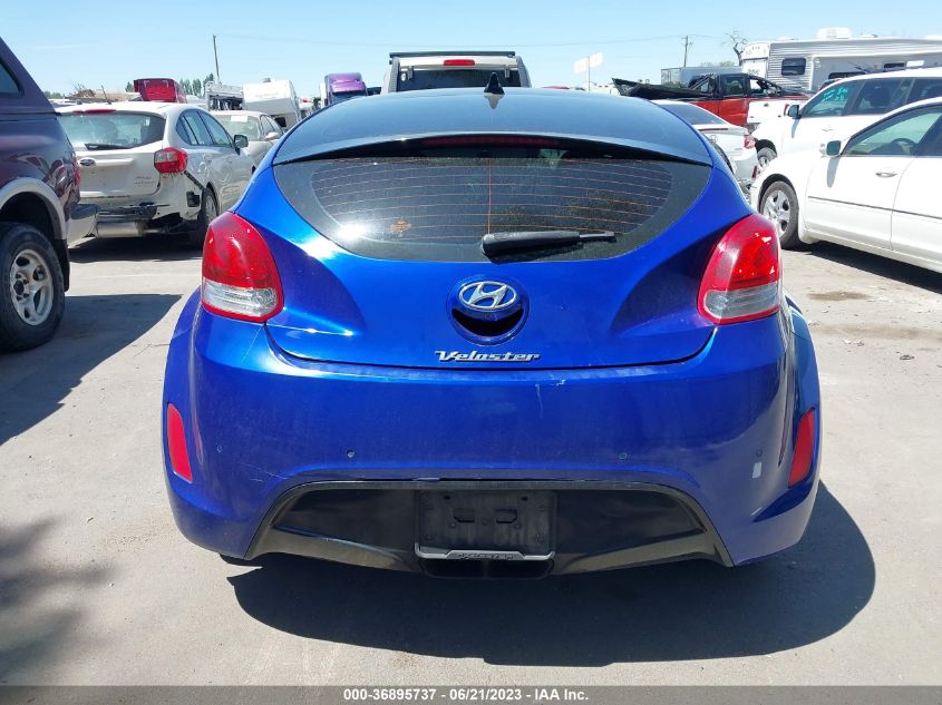 2013 HYUNDAI VELOSTER W/BLACK INT - KMHTC6AD1DU118920
