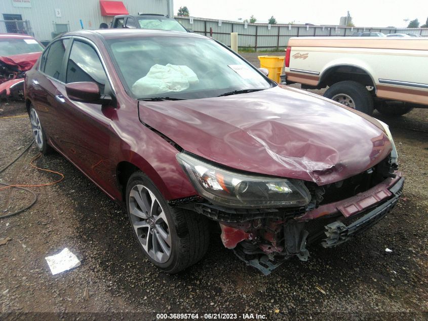 2013 HONDA ACCORD SDN SPORT - 1HGCR2F52DA179130