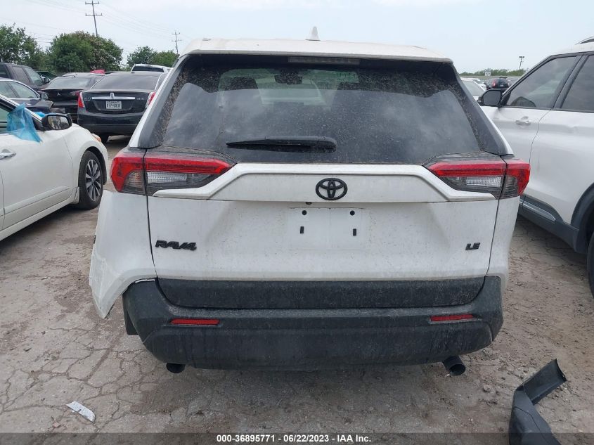 2022 TOYOTA RAV4 LE - 2T3H1RFV9NW232302