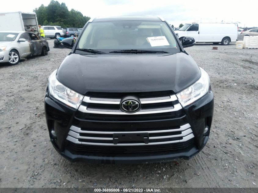 2017 TOYOTA HIGHLANDER XLE/SE - 5TDJZRFH7HS378613