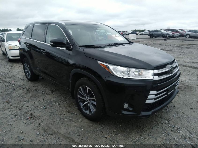 2017 TOYOTA HIGHLANDER XLE/SE - 5TDJZRFH7HS378613