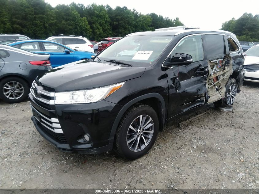 2017 TOYOTA HIGHLANDER XLE/SE - 5TDJZRFH7HS378613