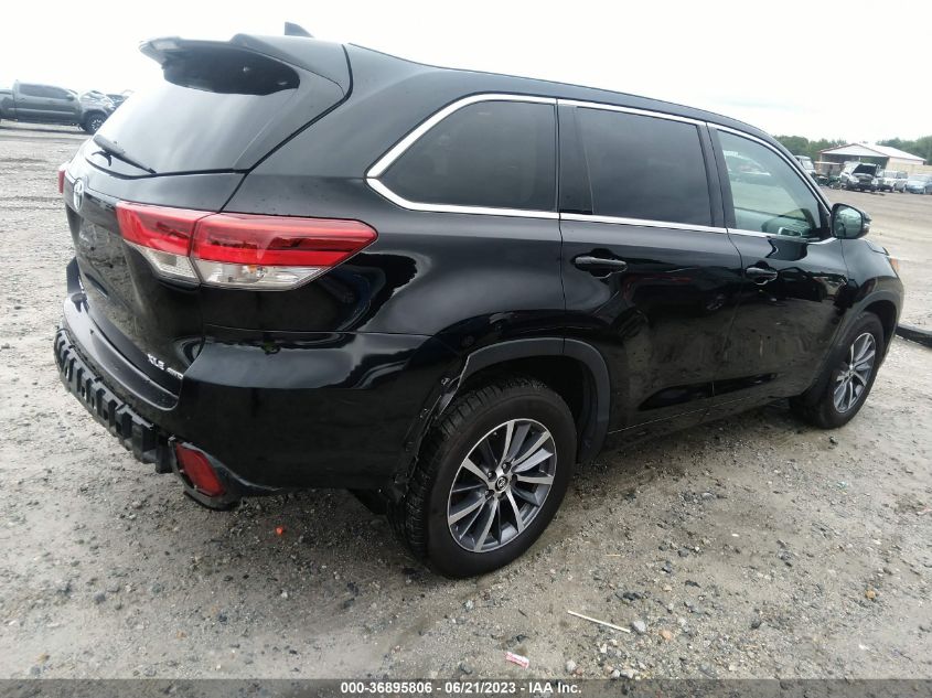 2017 TOYOTA HIGHLANDER XLE/SE - 5TDJZRFH7HS378613