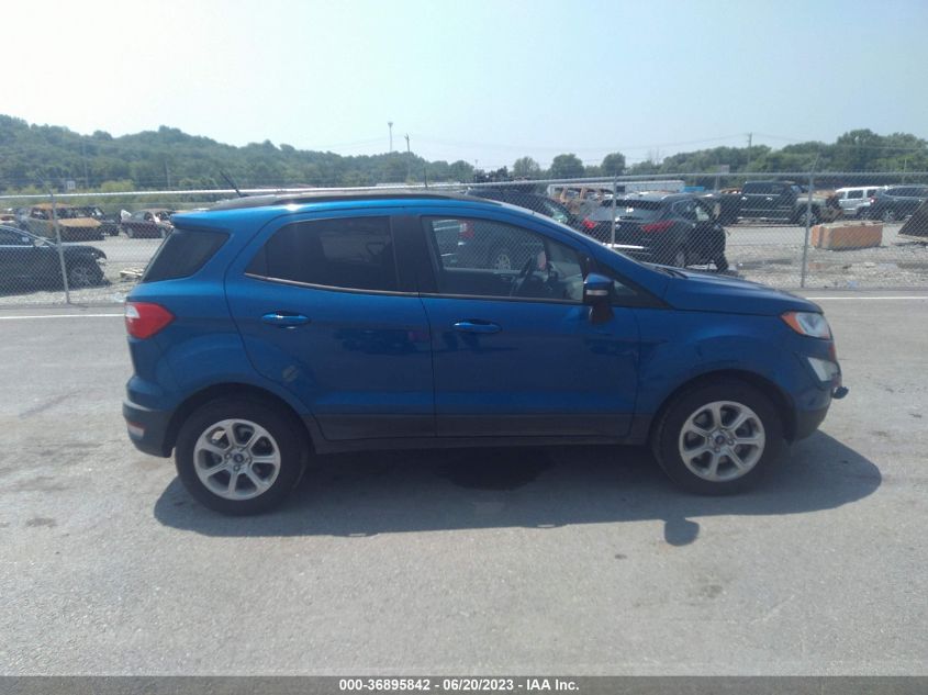 2019 FORD ECOSPORT SE - MAJ3S2GE0KC281597