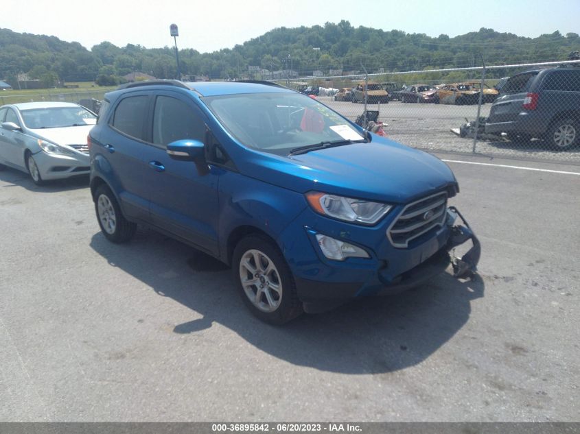 2019 FORD ECOSPORT SE - MAJ3S2GE0KC281597