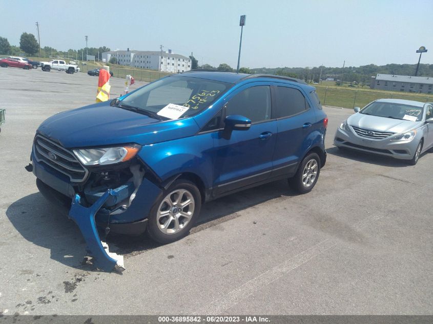 2019 FORD ECOSPORT SE - MAJ3S2GE0KC281597
