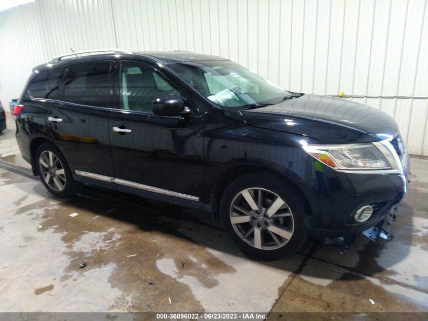 2013 NISSAN PATHFINDER PLATINUM - 5N1AR2MN2DC665901