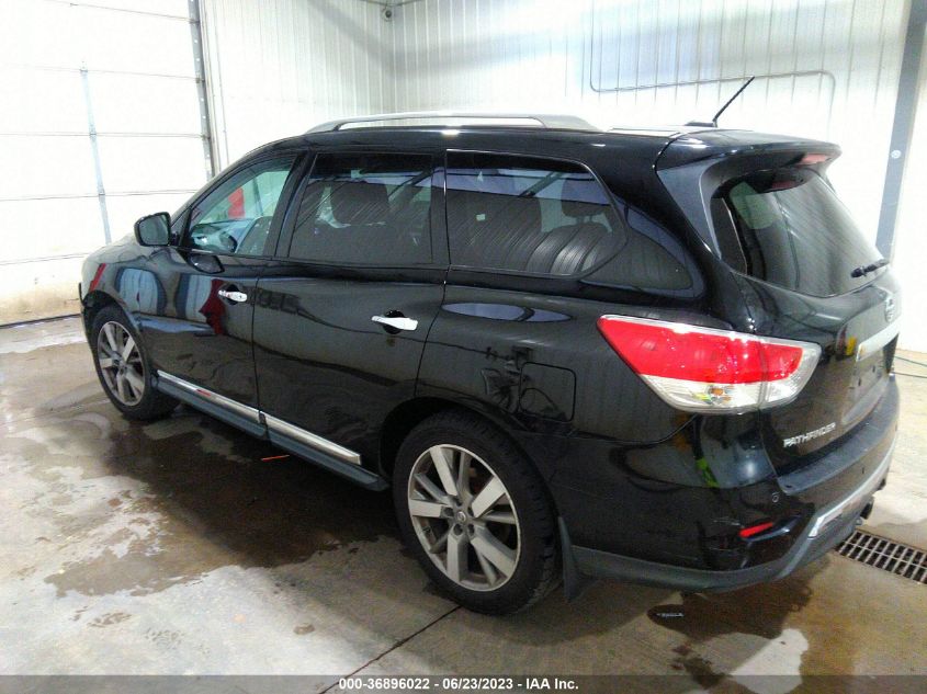 2013 NISSAN PATHFINDER PLATINUM - 5N1AR2MN2DC665901