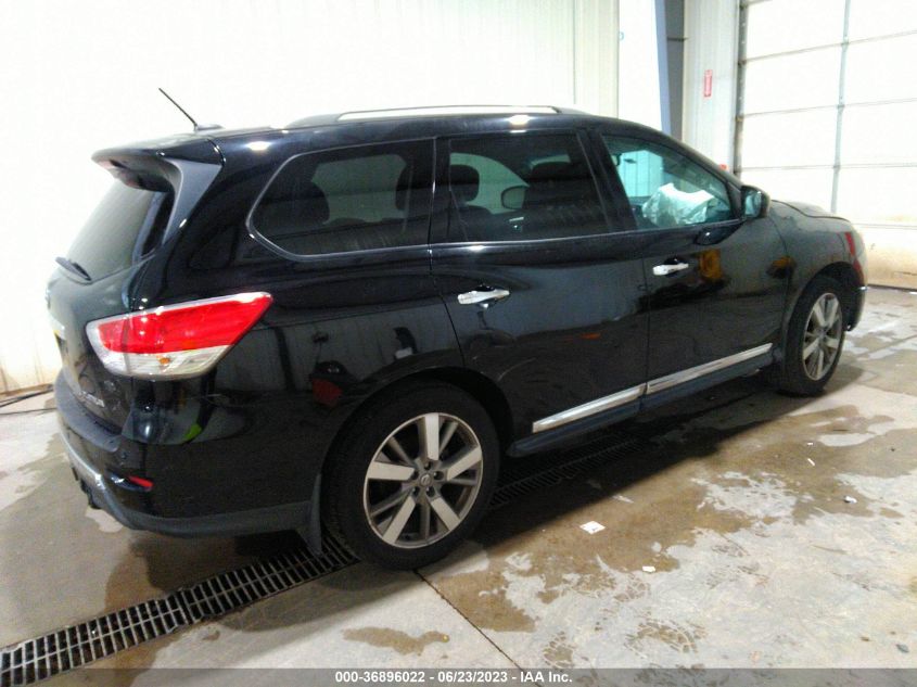 2013 NISSAN PATHFINDER PLATINUM - 5N1AR2MN2DC665901
