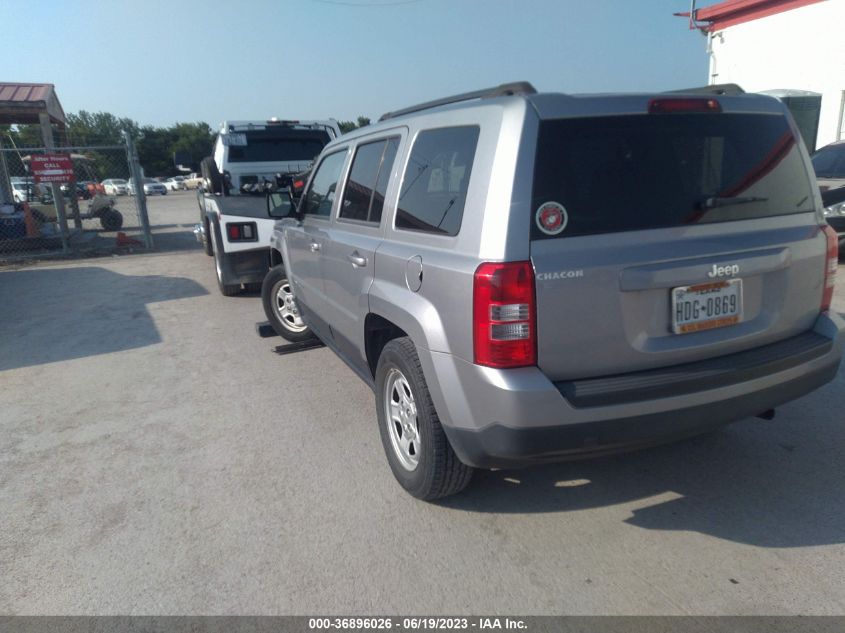 2015 JEEP PATRIOT SPORT - 1C4NJPBA3FD138571