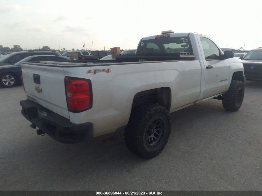 2016 CHEVROLET SILVERADO 1500 WORK TRUCK - 1GCNKNEH9GZ303229