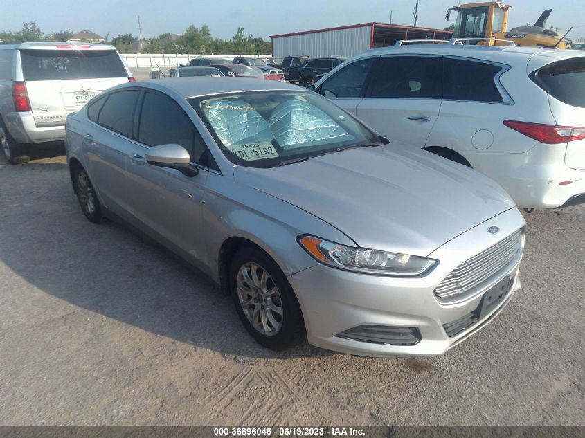 2015 FORD FUSION S - 3FA6P0G78FR193697