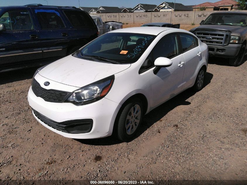 2015 KIA RIO LX - KNADM4A31F6504498