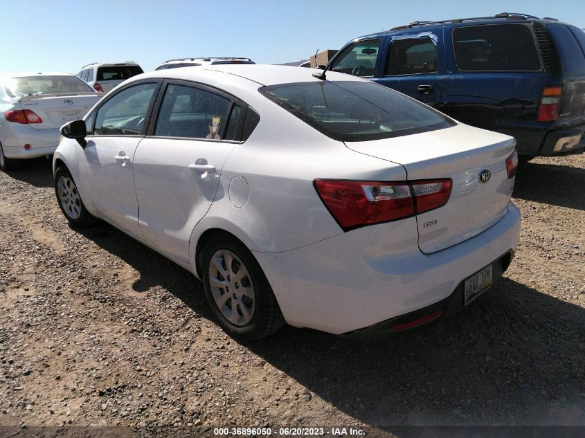 2015 KIA RIO LX - KNADM4A31F6504498