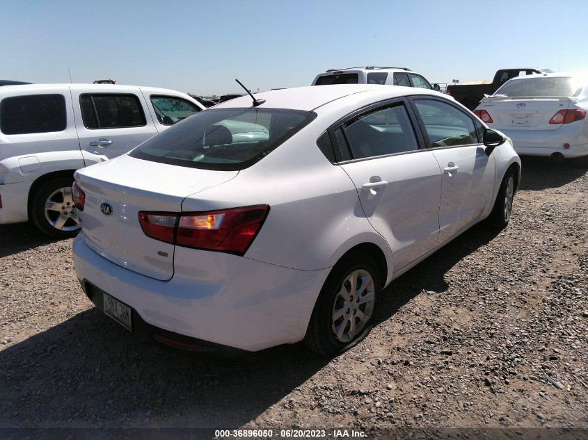 2015 KIA RIO LX - KNADM4A31F6504498