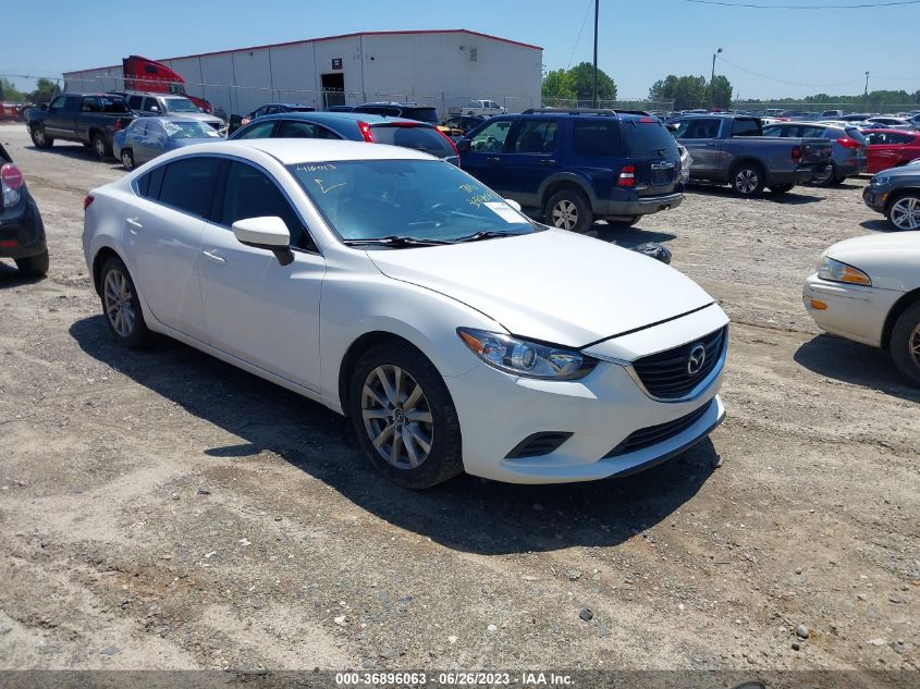 2016 MAZDA MAZDA6 I SPORT - JM1GJ1U50G1416013
