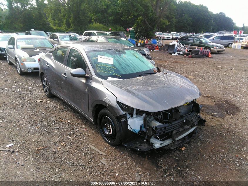 2022 NISSAN SENTRA SV - 3N1AB8CV2NY242860