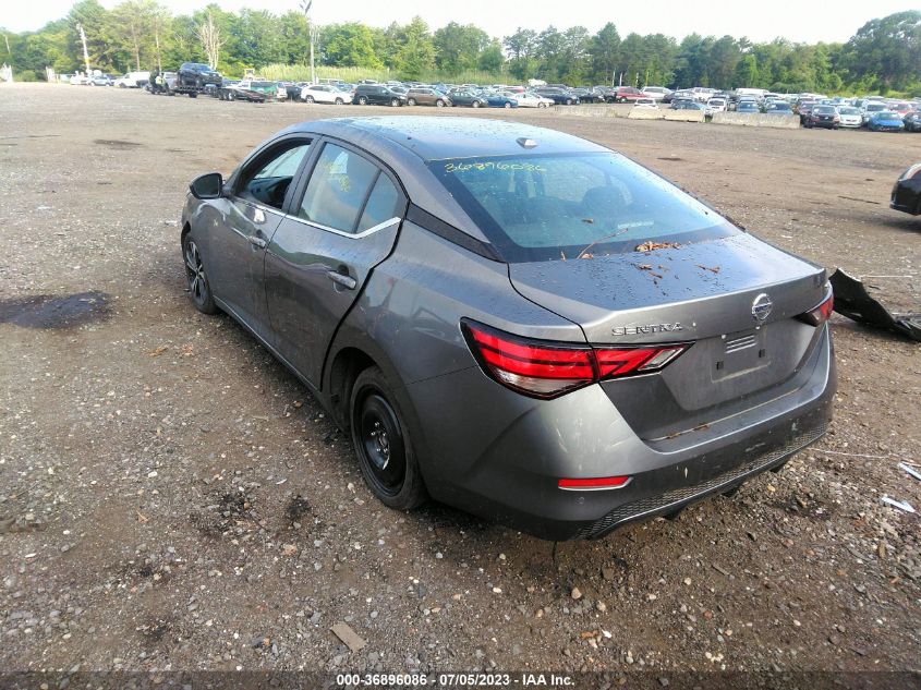 2022 NISSAN SENTRA SV - 3N1AB8CV2NY242860