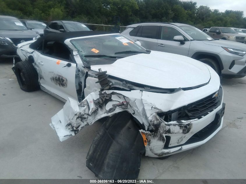 2021 CHEVROLET CAMARO 1LT - 1G1FB3DS3M0102795
