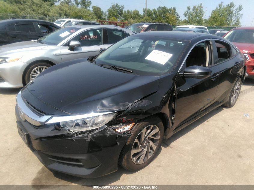 2018 HONDA CIVIC SEDAN EX - 19XFC2F73JE021807
