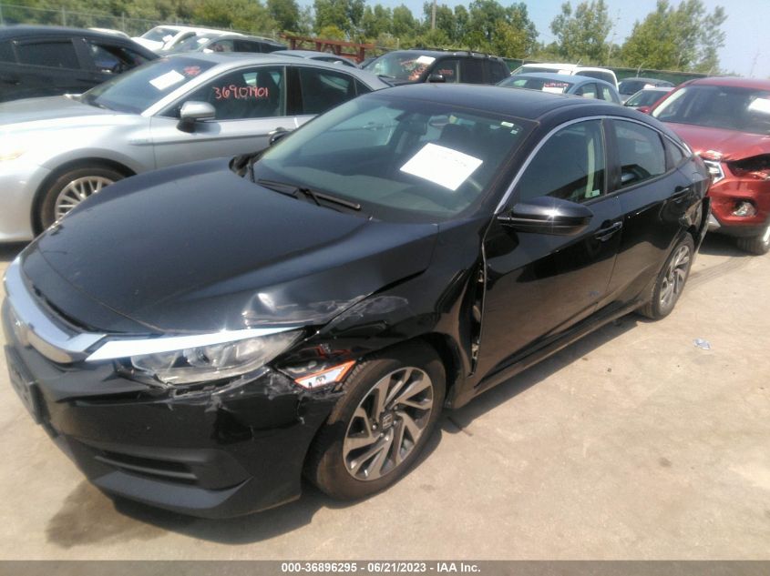 2018 HONDA CIVIC SEDAN EX - 19XFC2F73JE021807