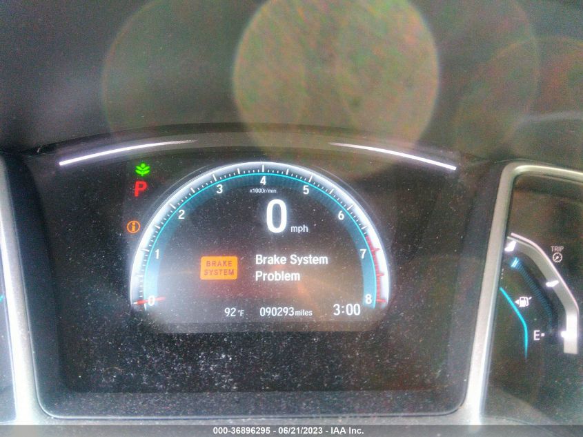 2018 HONDA CIVIC SEDAN EX - 19XFC2F73JE021807
