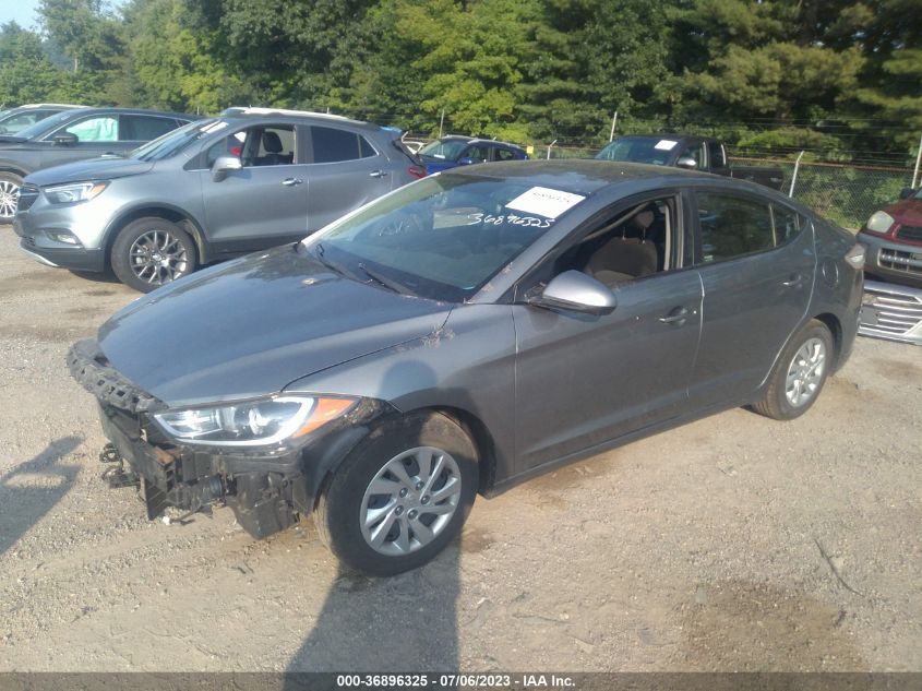 2018 HYUNDAI ELANTRA SE - KMHD74LF0JU608594