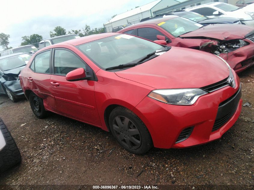 2016 TOYOTA COROLLA L/LE/S/S PLUS/LE PLUS - 2T1BURHE2GC603243