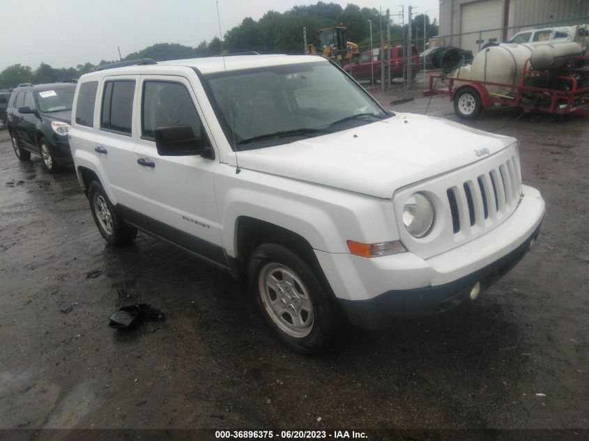 2014 JEEP PATRIOT SPORT - 1C4NJRBB4ED511524