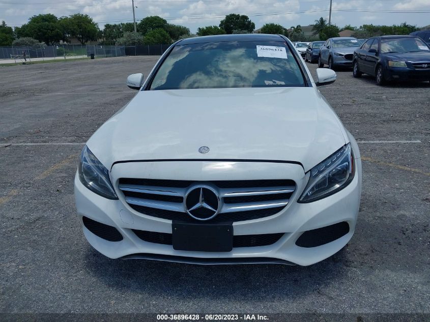 55SWF4KB8FU002893 2015 MERCEDES-BENZ C-CLASS, photo no. 6