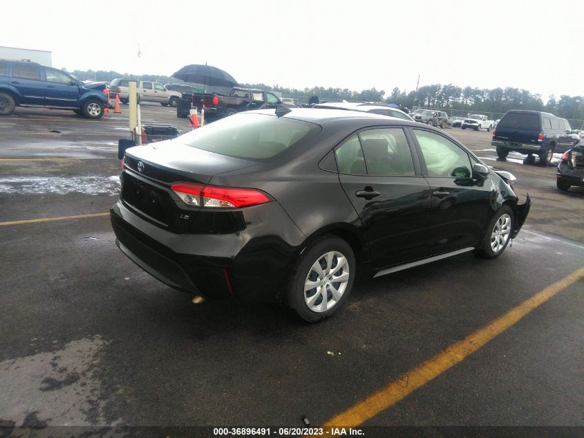 2022 TOYOTA COROLLA LE - JTDEPMAE6NJ219131