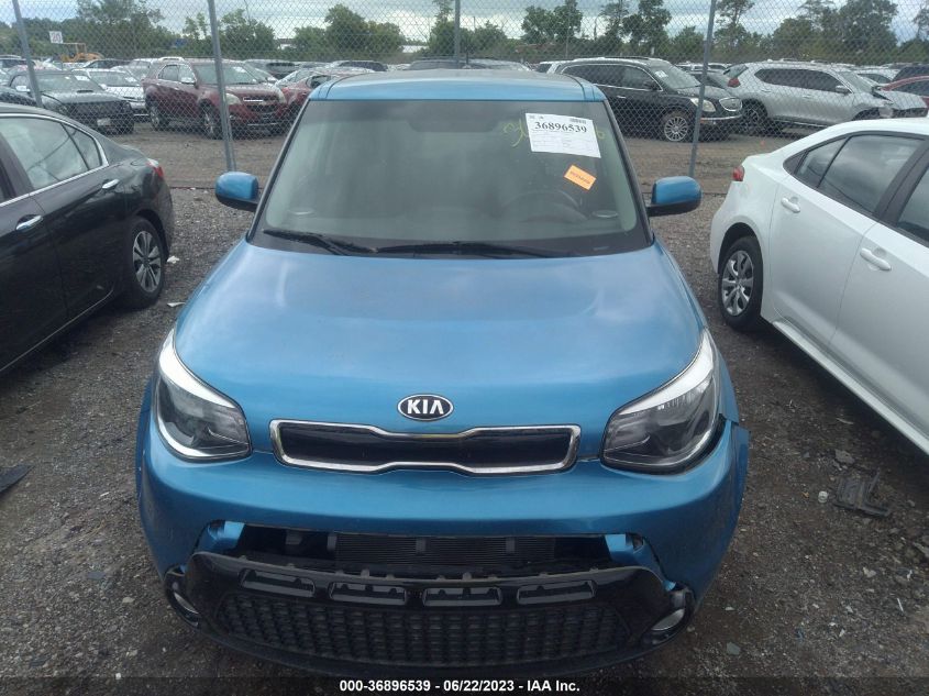 2016 KIA SOUL + - KNDJP3A58G7385062