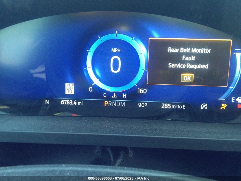 2022 FORD EXPLORER ST - 1FM5K8GC3NGA56927
