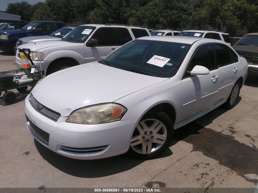 2013 CHEVROLET IMPALA LT - 2G1WG5E32D1240708