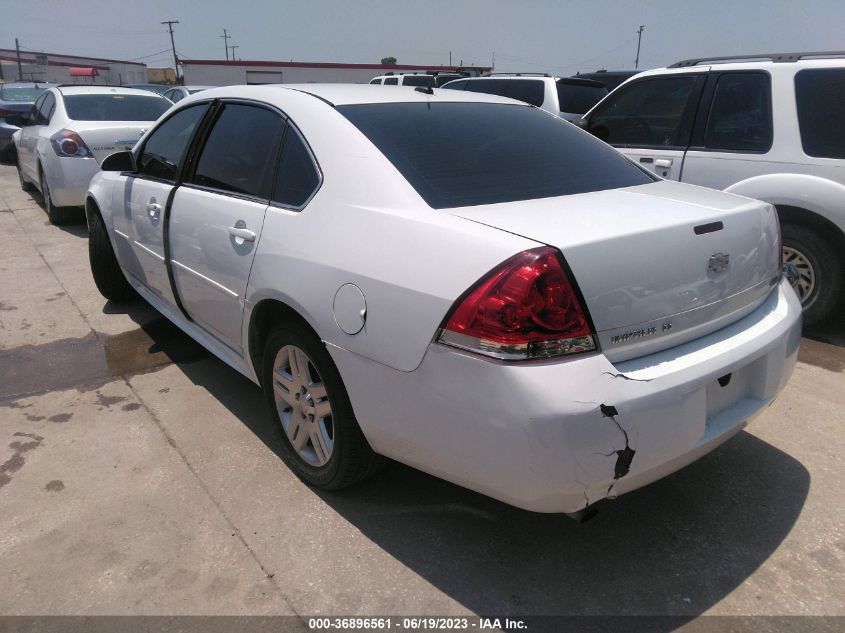 2013 CHEVROLET IMPALA LT - 2G1WG5E32D1240708