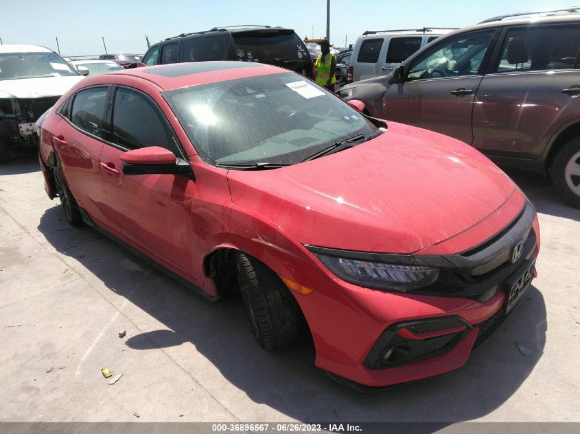 2020 HONDA CIVIC HATCHBACK SPORT TOURING - SHHFK7H98LU209863