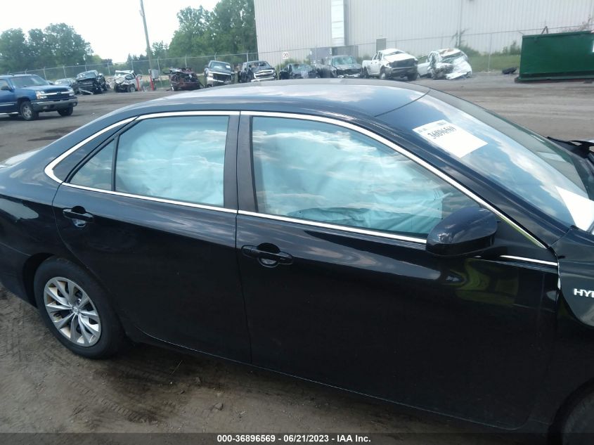 2016 TOYOTA CAMRY HYBRID LE/XLE/SE - 4T1BD1FK7GU188431