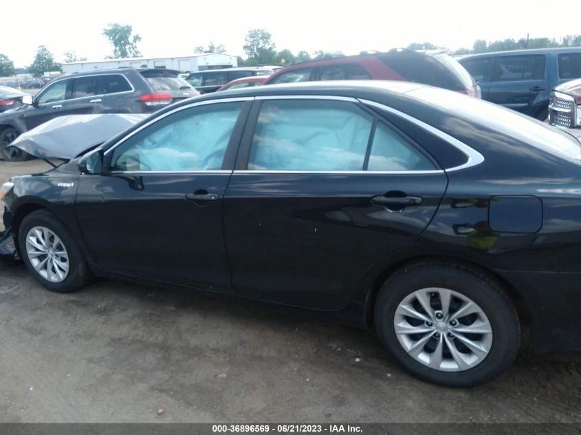 2016 TOYOTA CAMRY HYBRID LE/XLE/SE - 4T1BD1FK7GU188431