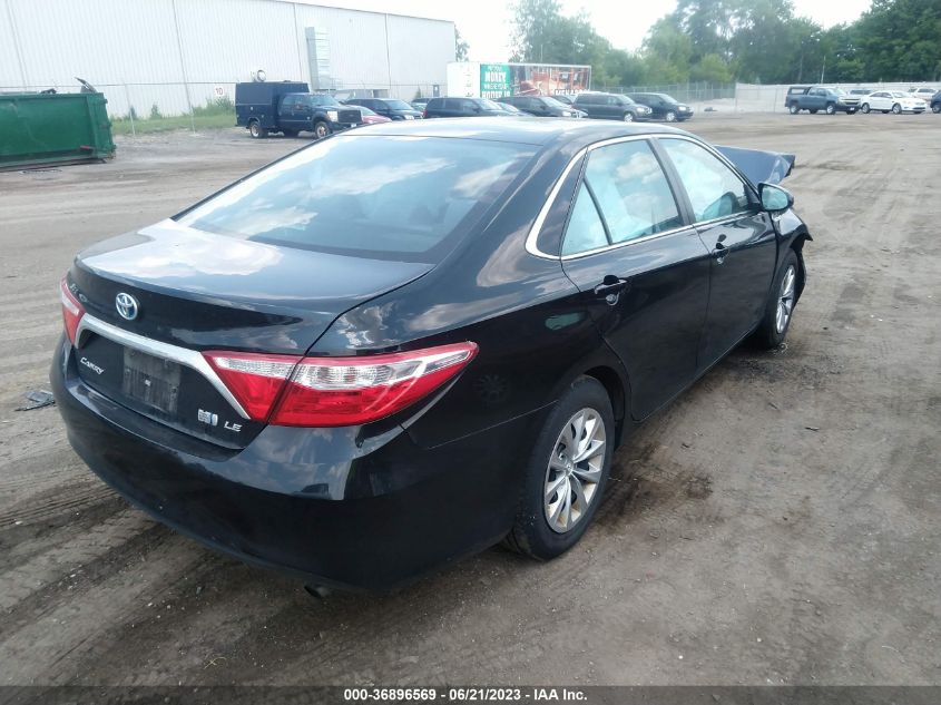 2016 TOYOTA CAMRY HYBRID LE/XLE/SE - 4T1BD1FK7GU188431
