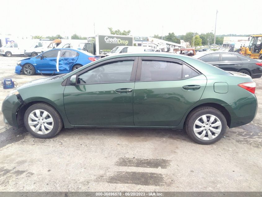 2015 TOYOTA COROLLA L/LE/LE PLS/PRM/S/S PLS - 2T1BURHE8FC371875