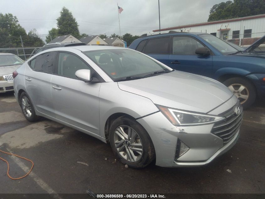 2019 HYUNDAI ELANTRA SEL - KMHD84LF4KU845474