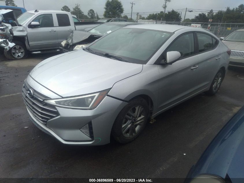 2019 HYUNDAI ELANTRA SEL - KMHD84LF4KU845474