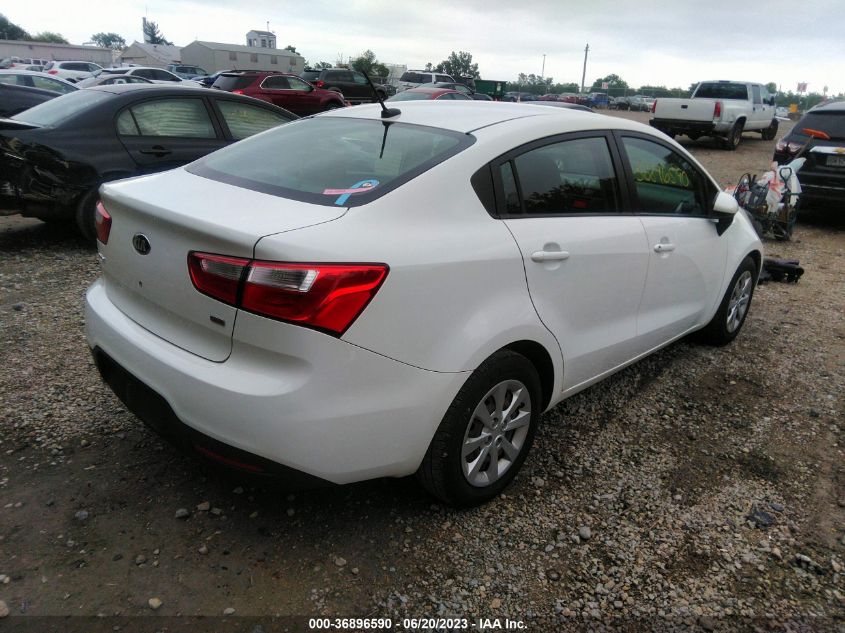 2014 KIA RIO LX - KNADM4A30E6417948