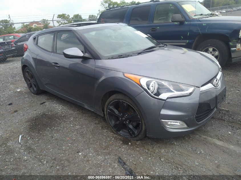 KMHTC6ADXHU317289 HYUNDAI VELOSTER VALUE EDITION 2017